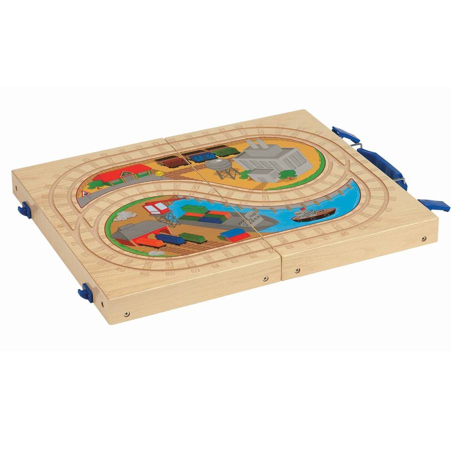 personalised train carry case with trains by oskar & catie