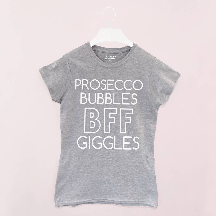 prosecco t shirts uk