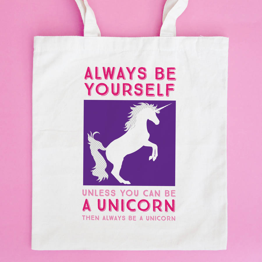 cute fluffy cute unicorn bag