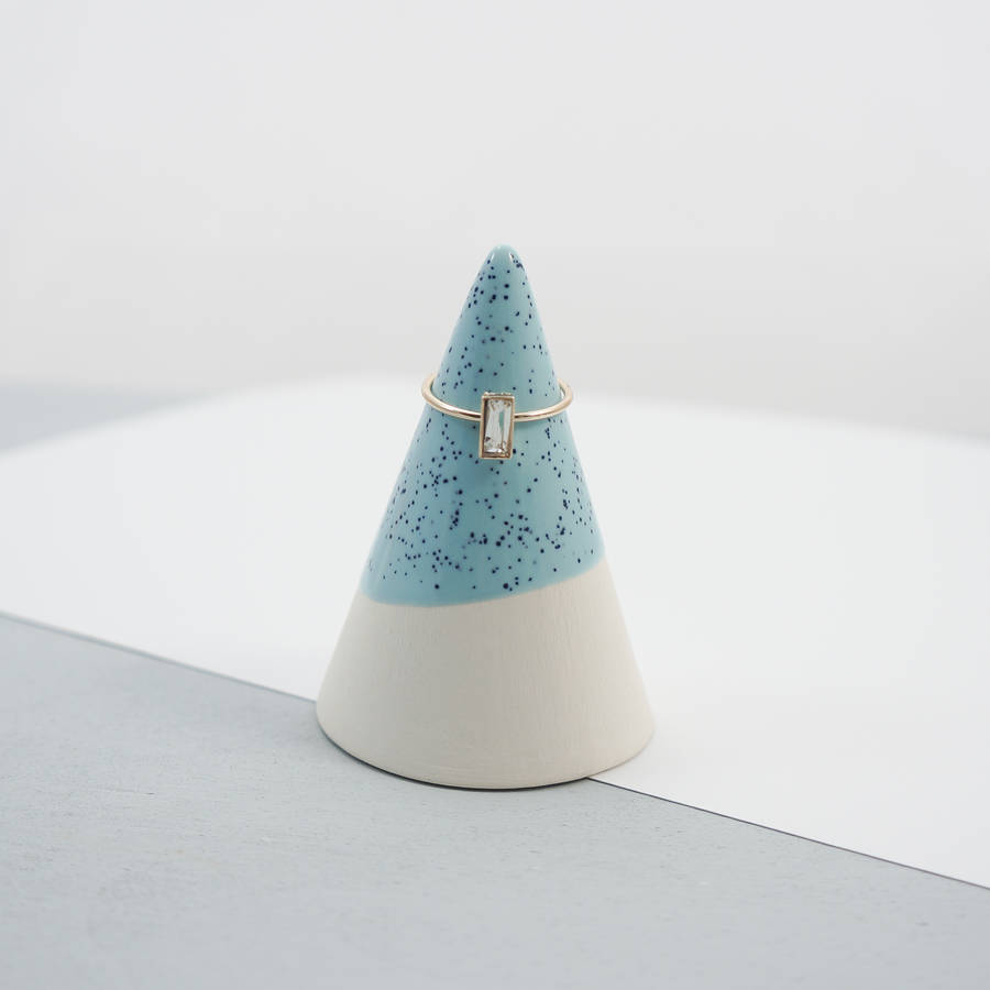 ceramic ring holder by kate charlton ceramics