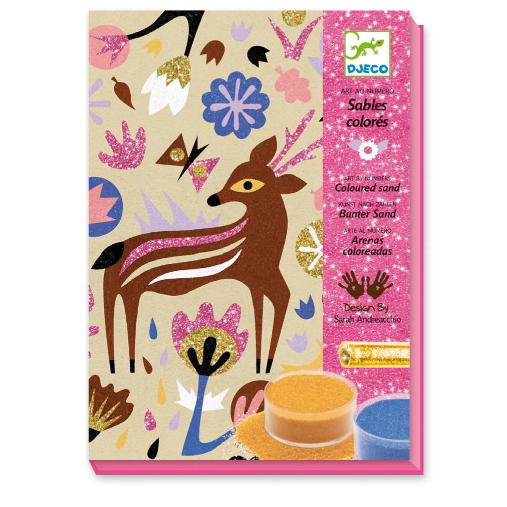 make glitter and sand art by crafts4kids