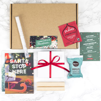 personalised christmas in a box gift box by milly inspired