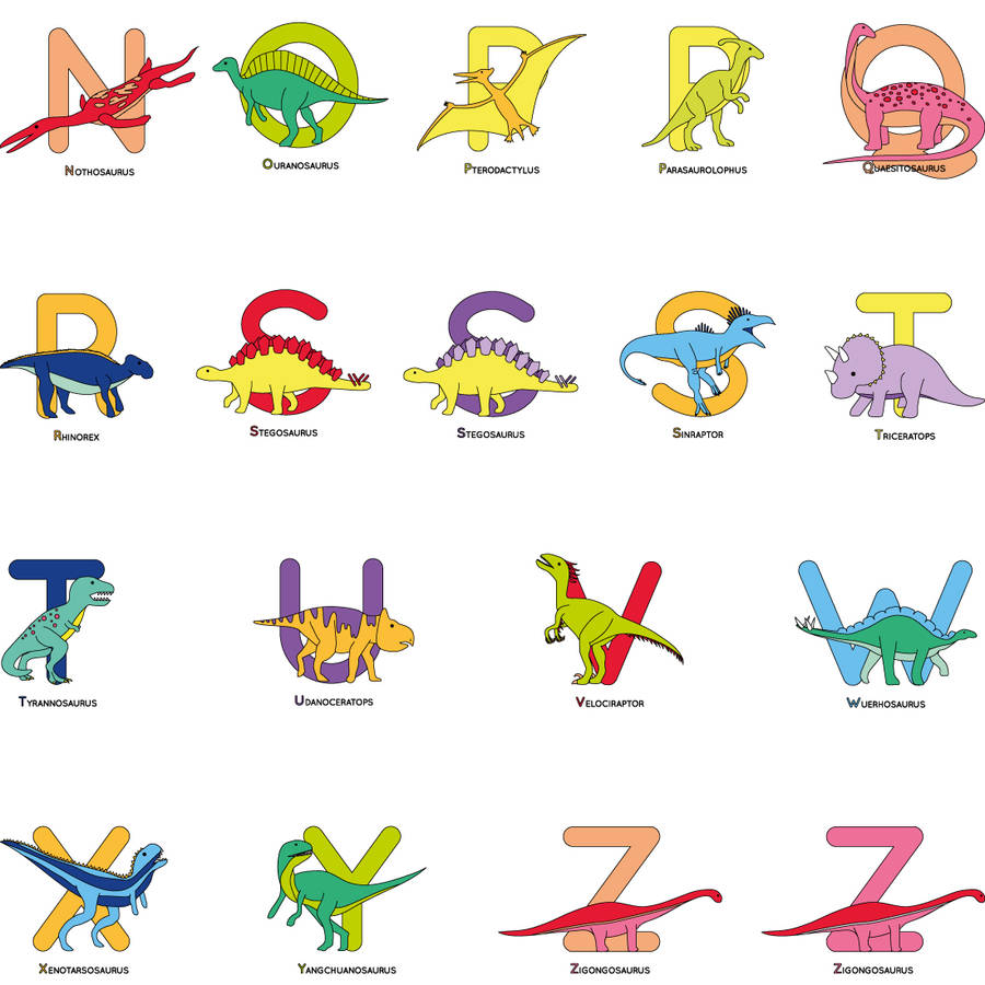 dinosaur abc