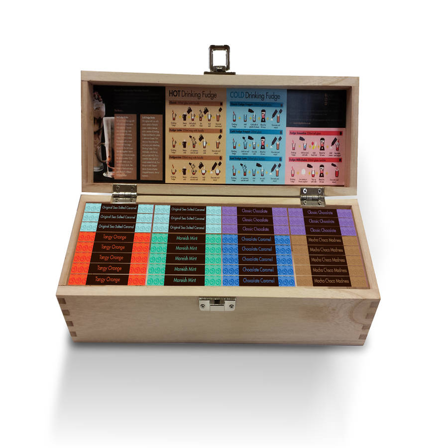 drinking fudge caddy by fudge kitchen