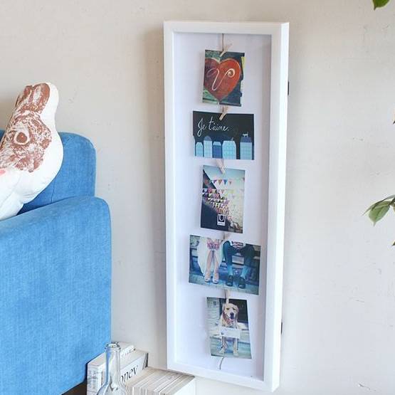 single clothes line photo frame by thelittleboysroom