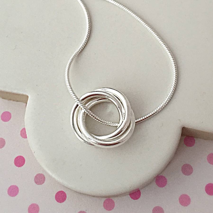 eternity necklace by sophie jones jewellery