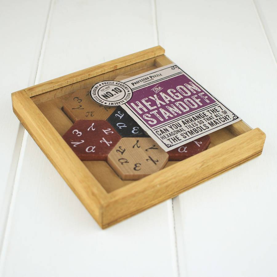 hexagon standoff puzzle by nest