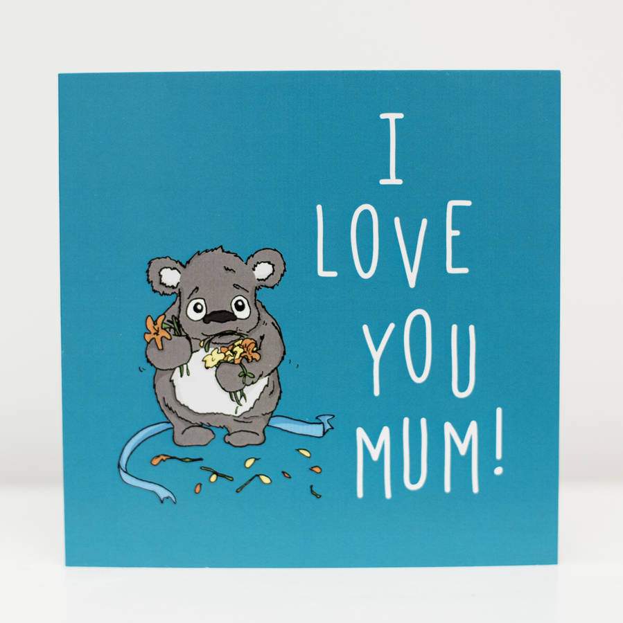 I Love You Mum Book