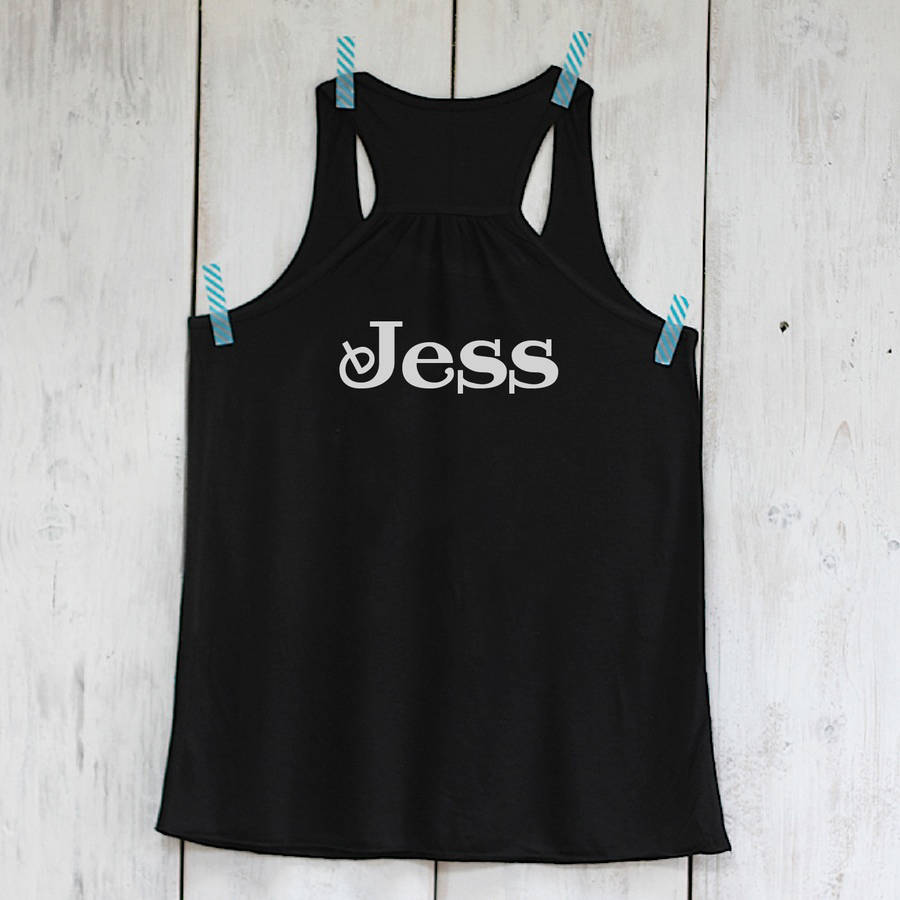 slogan vest tops uk