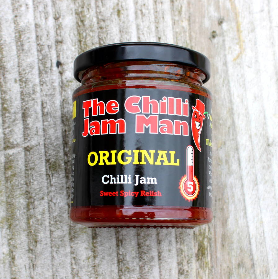 original chilli jam by the chilli jam man