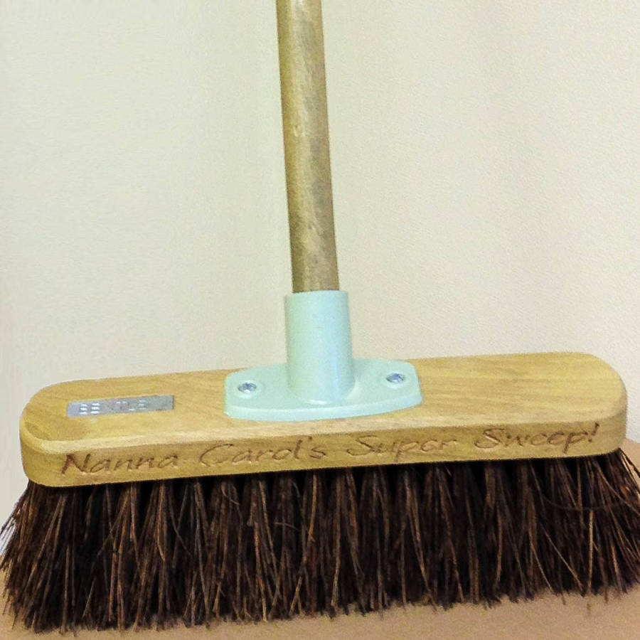 personalised english heritage indoor and outdoor brooms by british and