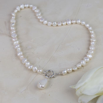 Baroque And Freshwater Pearl Necklace By Kathy Jobson Notonthehighstreet Com