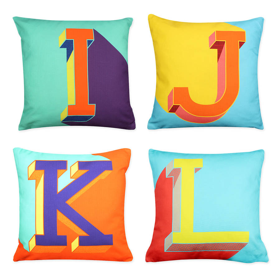 letter cushions