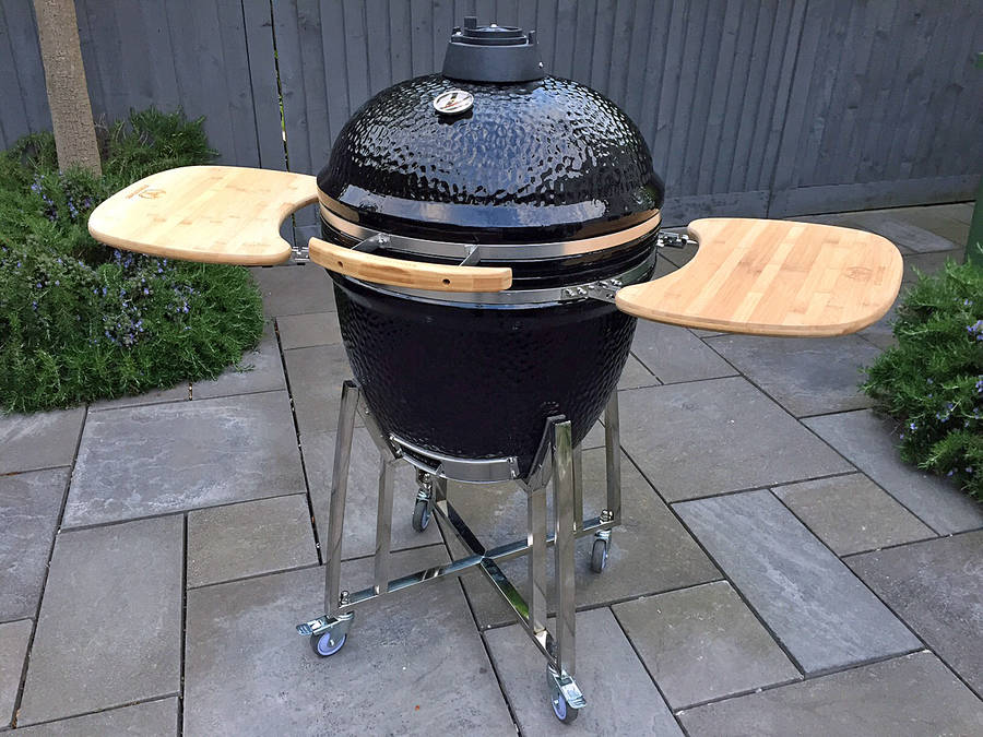 the steak stones kamado smoker and grill by the steak on the stone company notonthehighstreet com the steak stones kamado smoker and grill by the steak on the stone company notonthehighstreet com
