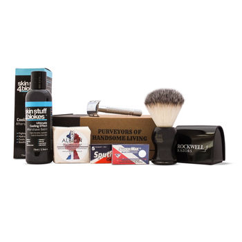 Premium Men S Shaving Kit By The Personal Barber Notonthehighstreet Com