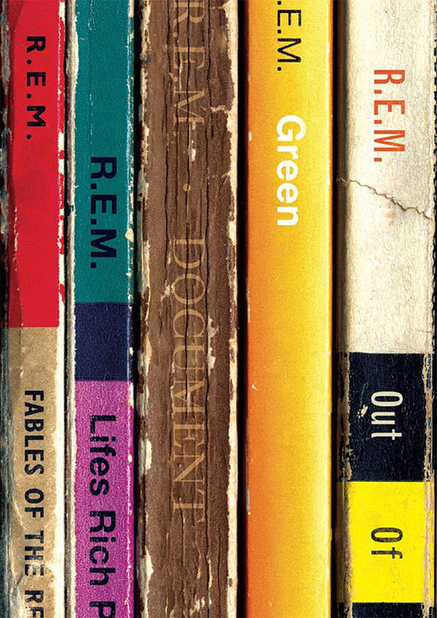 rem albums as books print by lime lace