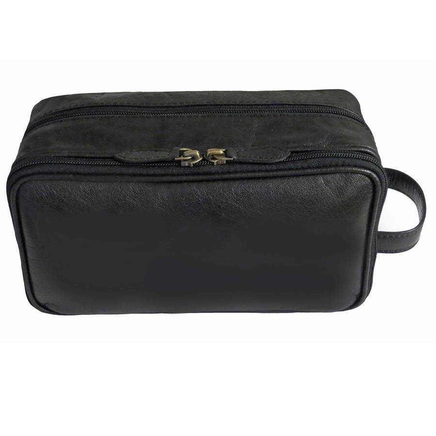 black washbag