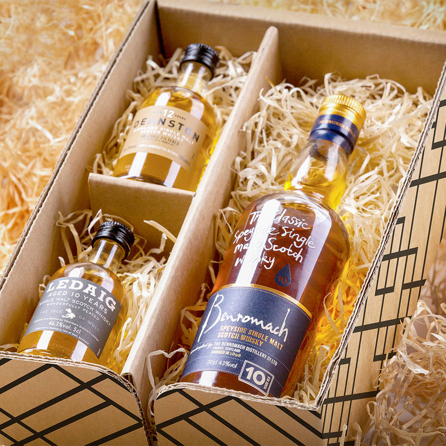 explorer's case of three scotch whiskies by yoco club