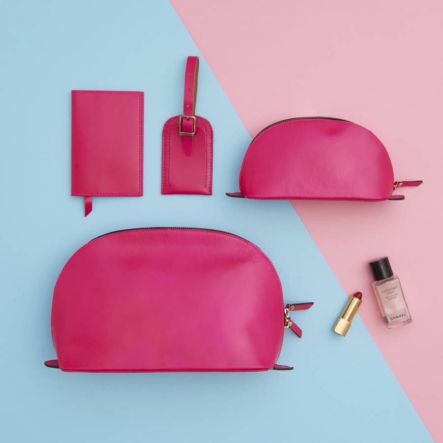 The Ultimate Matching Leather Travel Set For Women By Vida Vida 