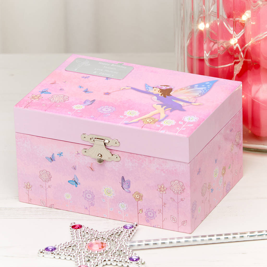 fairy musical keepsake box by babyfish