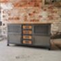 Plank Top Industrial Sideboard By Cambrewood Notonthehighstreet