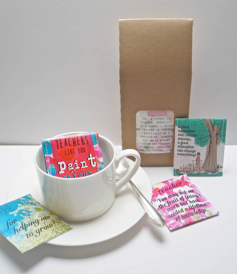 teacher tea gift by victoria mae designs