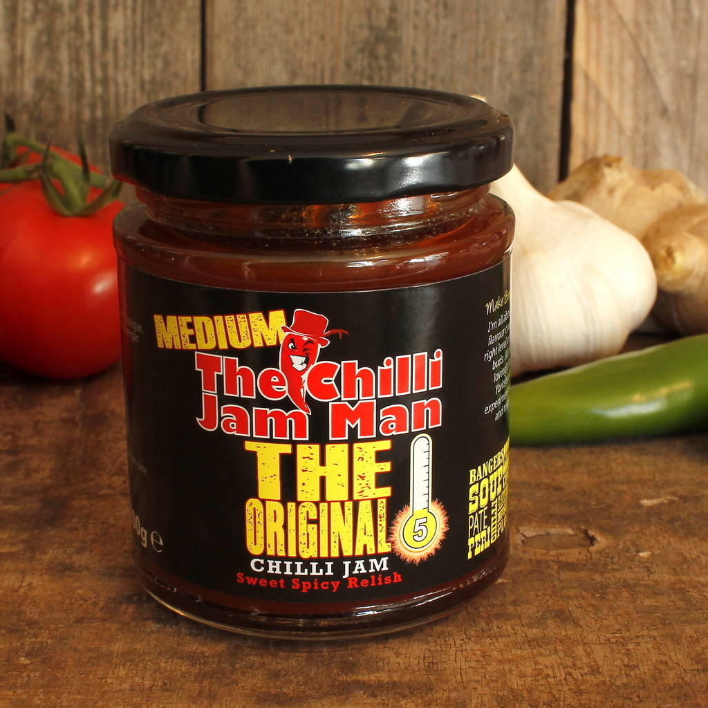 the original chilli jam by the chilli jam man