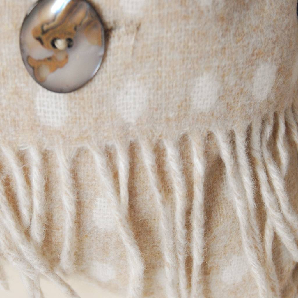 merino spot throws and cushions range by lily&kirkby