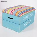 toy box with padded lid