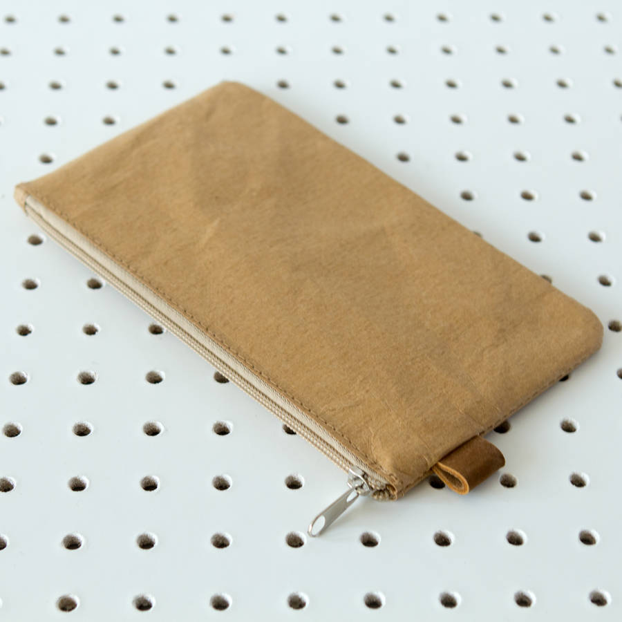 kraft paper pencil case by berylune