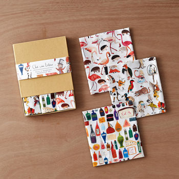 Alice In Wonderland Handkerchief Set