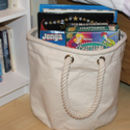 canvas toy totes