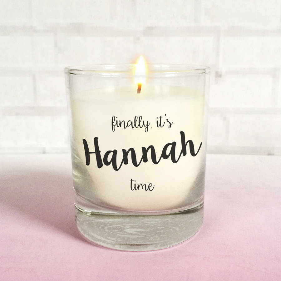 personalised mummy time scented candle by sarah catherine personalised mummy time scented candle by sarah catherine