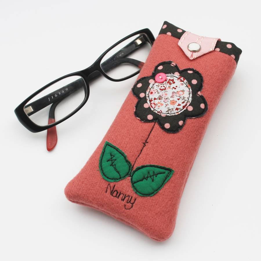 personalised glasses case by honeypips