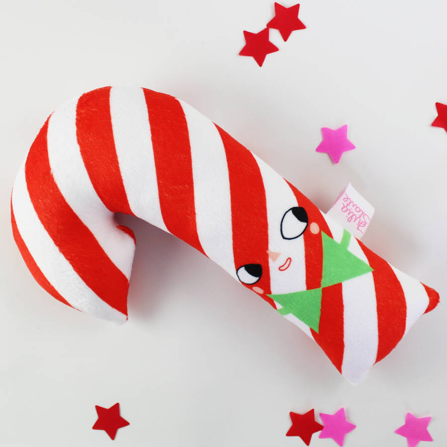 Candy Cane Soft Toy By Julia Staite 7232