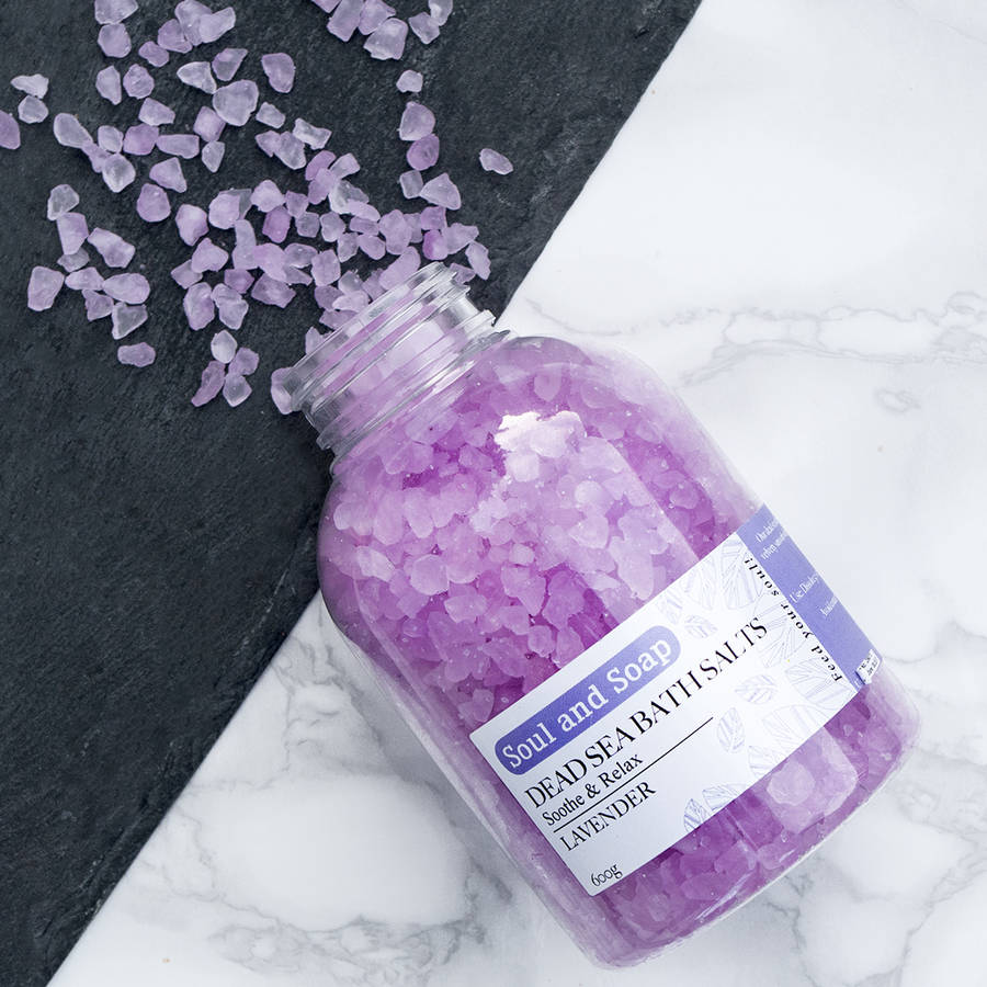 natural aromotherapy dead sea bath salts by soul and soap