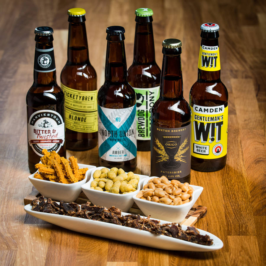 Craft Beer And Treats Taste Box By Beer Hawk | Notonthehighstreet.com