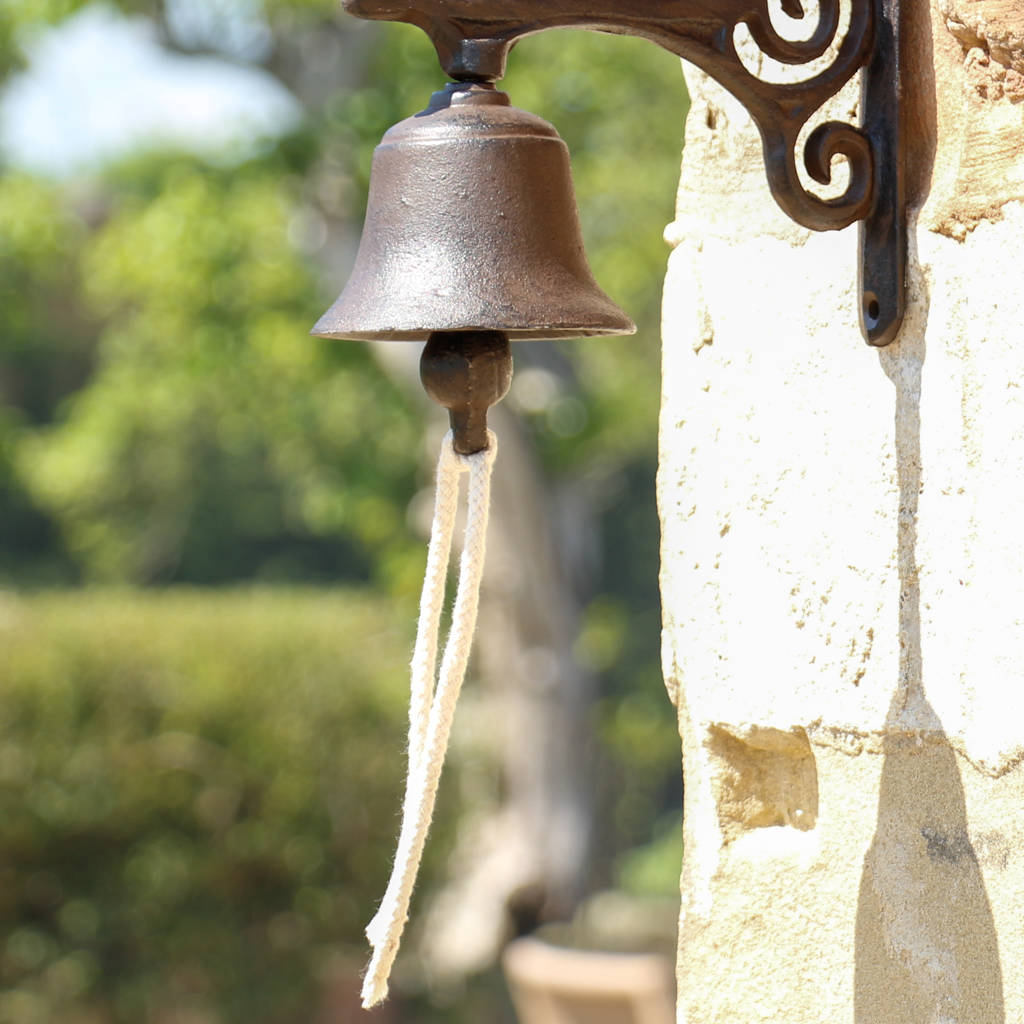 cast iron cat door bell by dibor