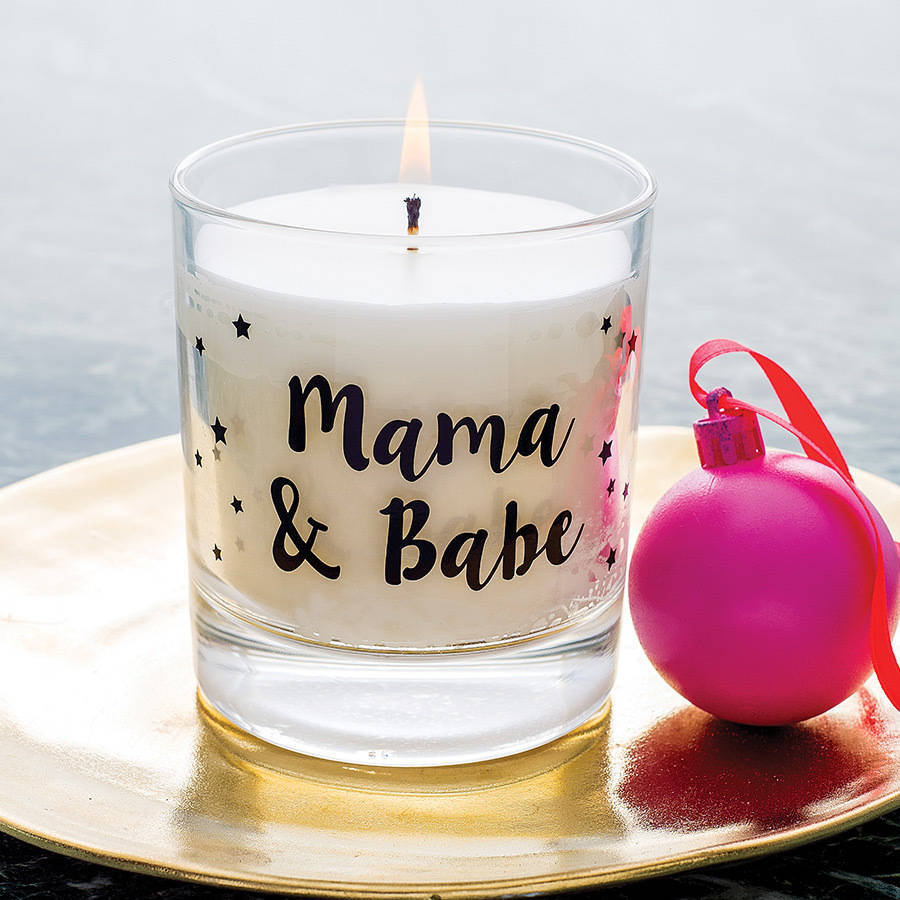 new mum feeding candle by sarah catherine designs