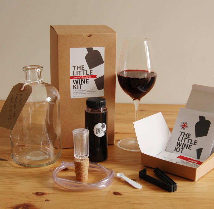 little sauvignon wine making kit by the little kit company