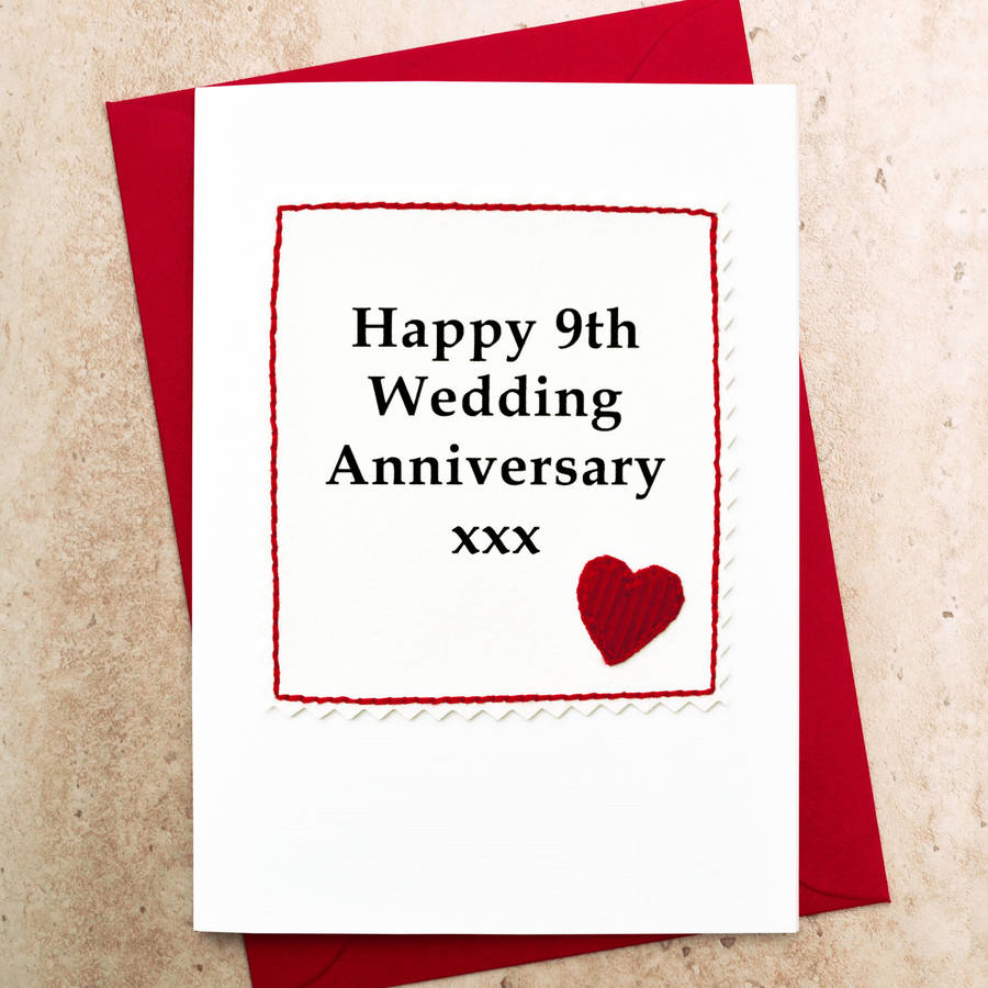 handmade-9th-wedding-anniversary-card-by-jenny-arnott-cards-gifts