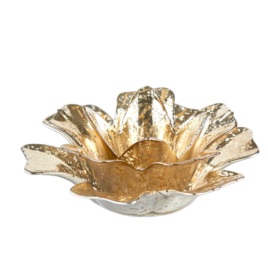 gold glass tea light holder by the contemporary home