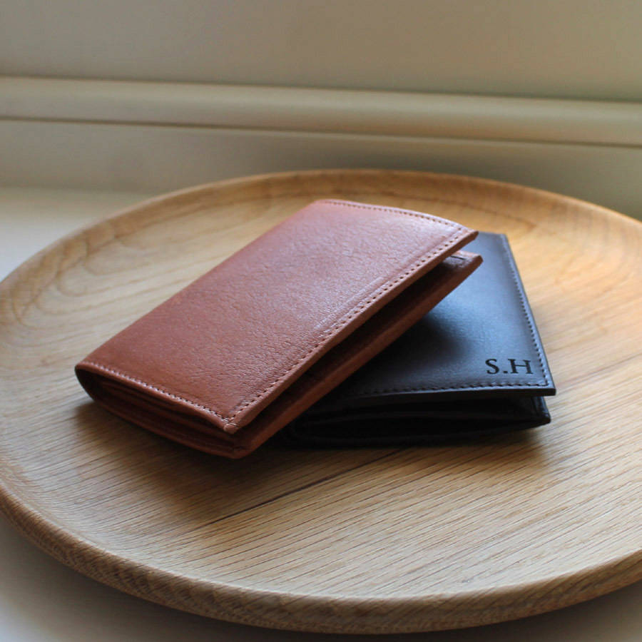 personalised men&#39;s leather wallet with coin pocket by nv london calcutta | www.semadata.org