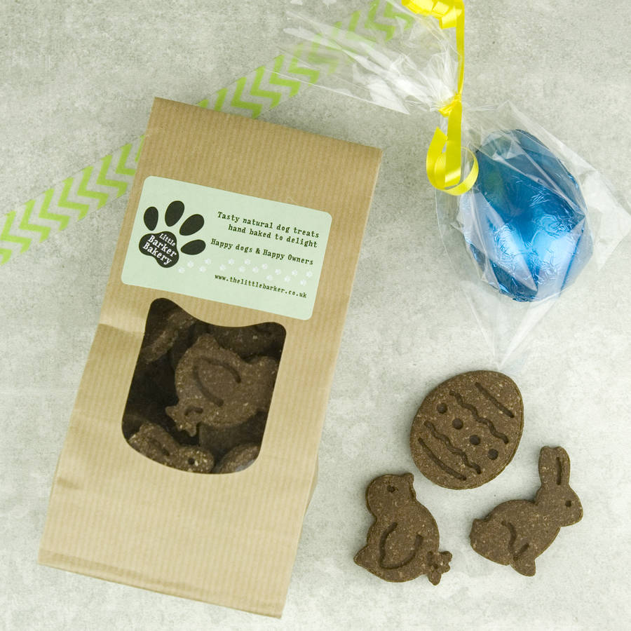 easter treats for dogs by the little barker bakery