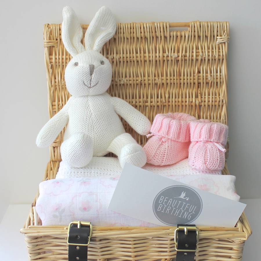 newborn baby girl hamper by beautiful birthing