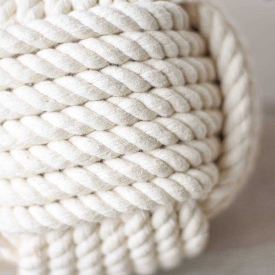 nautical jute door stop by dibor