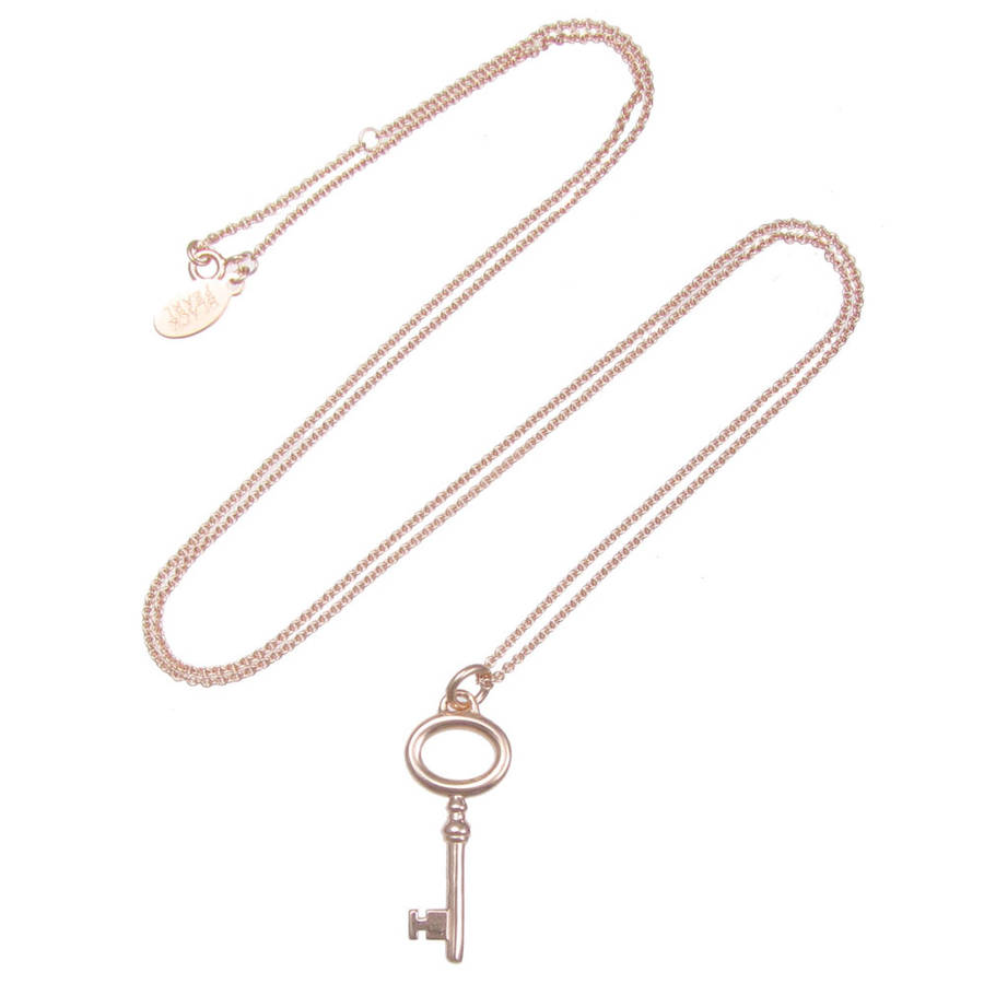 key necklace by black pearl