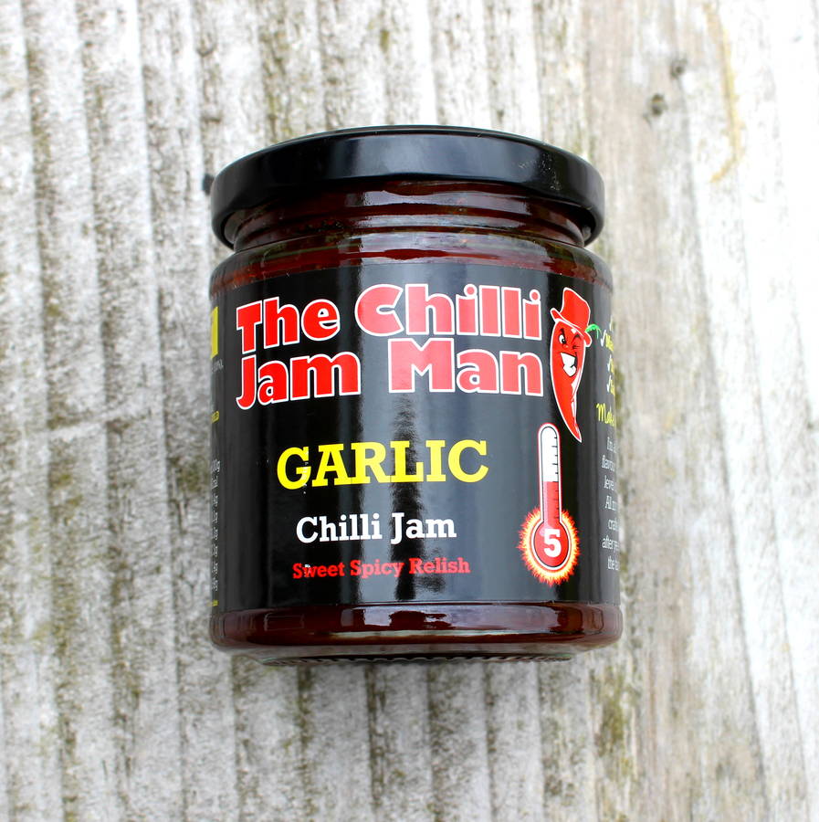 garlic chilli jam by the chilli jam man