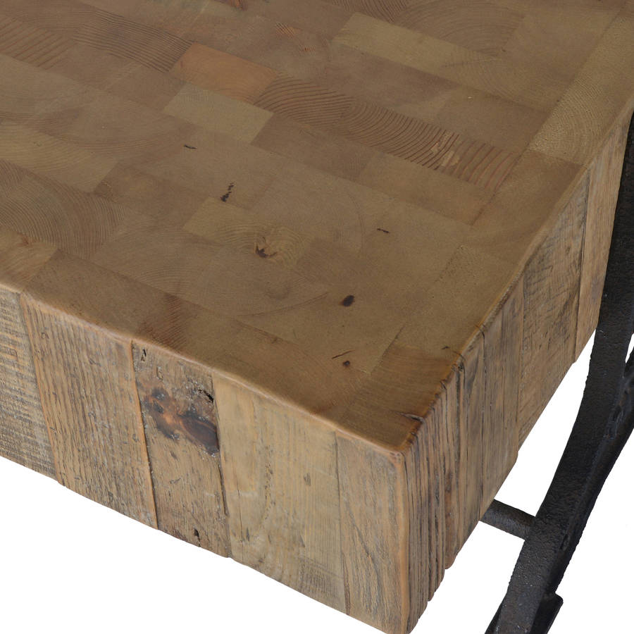 blockwood coffee table by out there interiors
