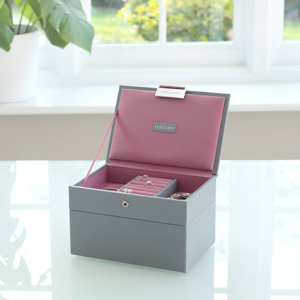 mini jewellery box by stackers
